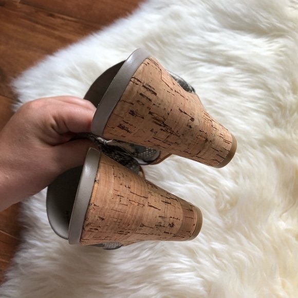 Cole Haan Acoma Wedge II Roccia Snake Print Sandal - Picture 4 of 9